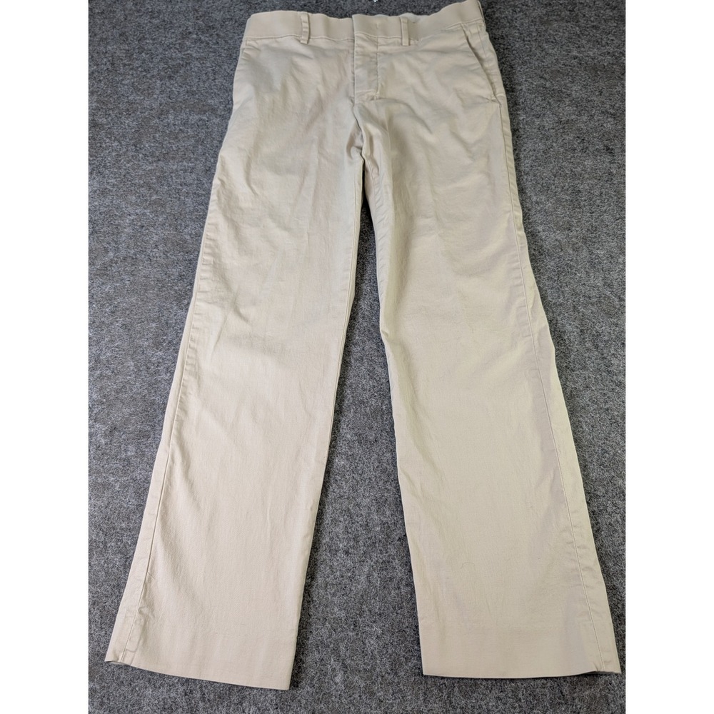 Murano Alex Fit Wardrobe Essentials Khaki Chino Pants Mens 30x28 Tan Stretch